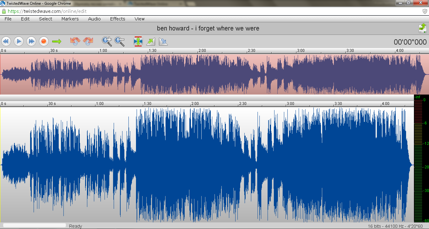 Аудио редактор: конвертируем и обрезаем треки