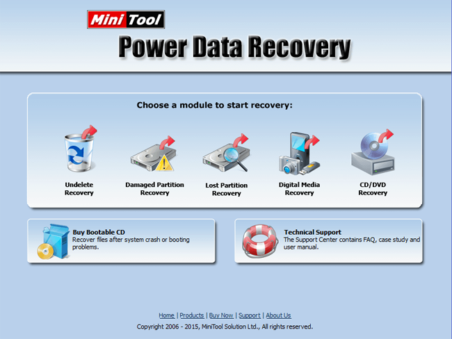 Программа восстановления данных Power Data Recovery. Восстановление данных