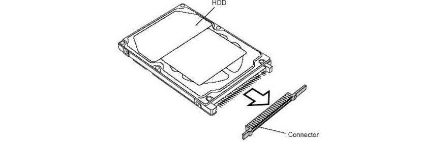 №11. Снятие переходника с SATA на IDE или наоборот