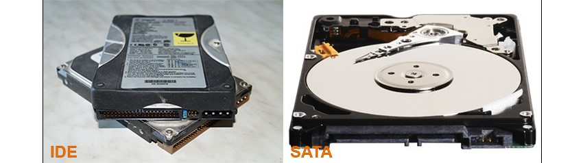№6. ЖД двух типов – SATA и IDE