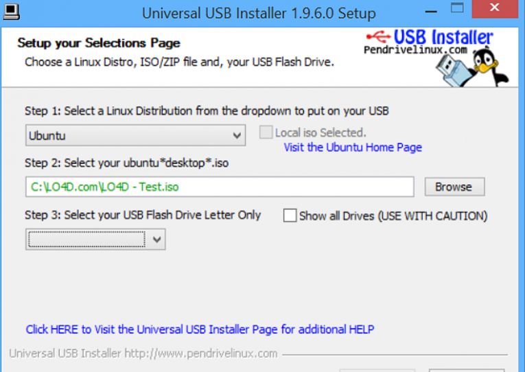 universal usb installer windows 10 bootable