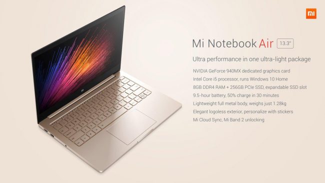 Обзор Xiaomi Mi Notebook Air 13,3″