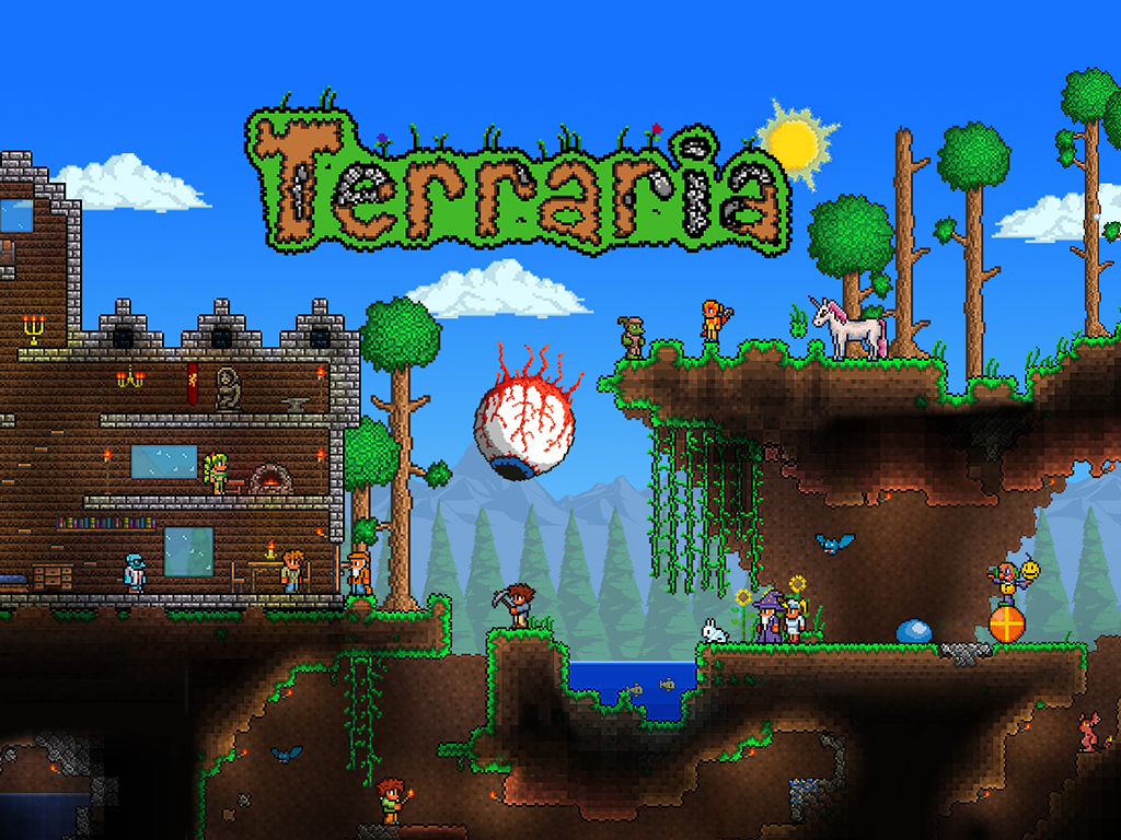 Terraria карта со всеми вещами
