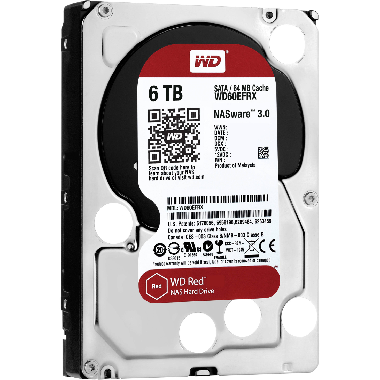 WD Red WD60EFRX