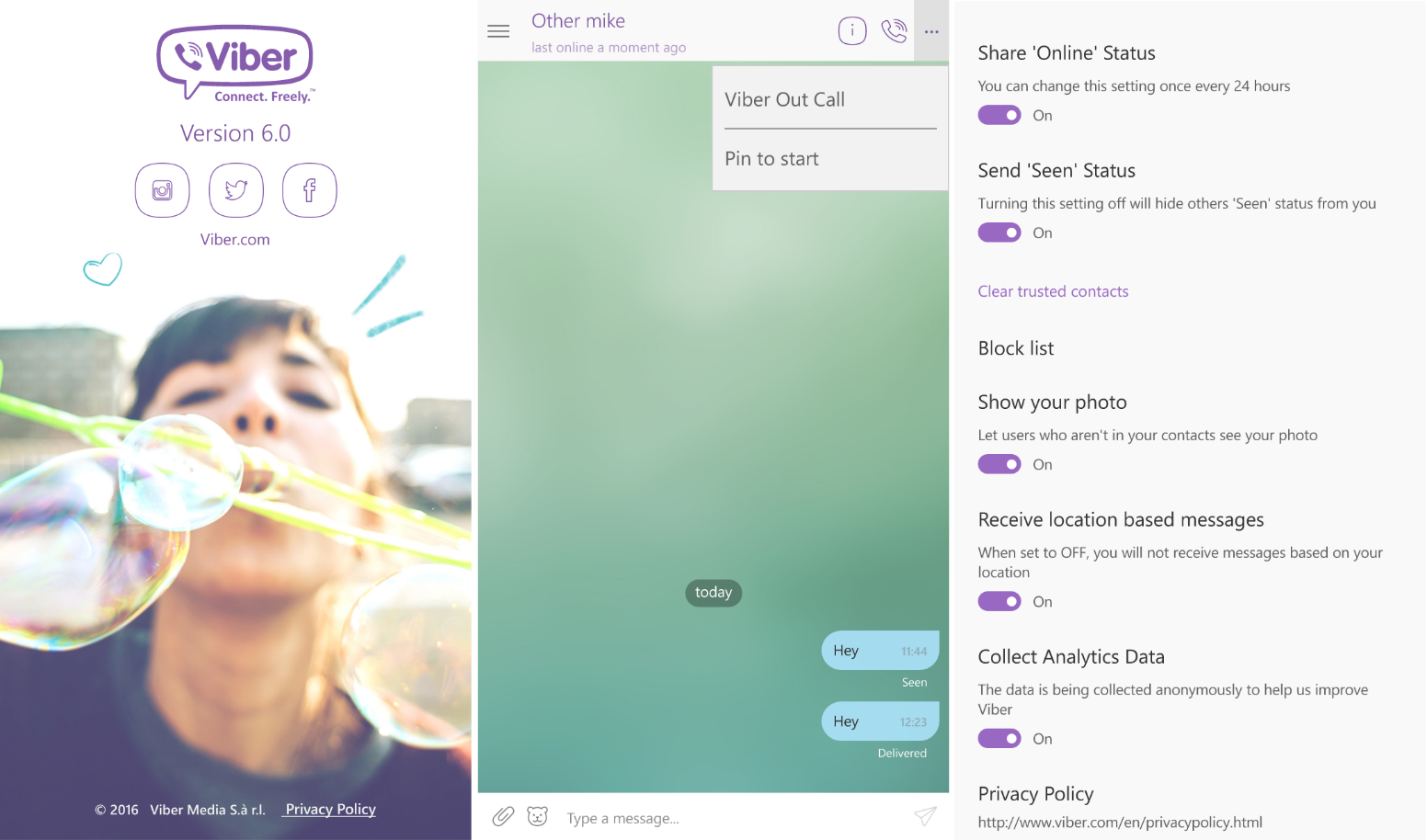 Viber дарит бесплатное общение