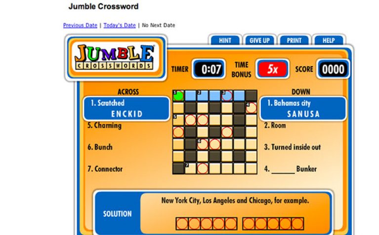 merriam webster word games jumble classic