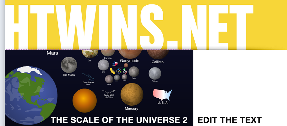 Рис. 7 – Узри масштабы вселенной