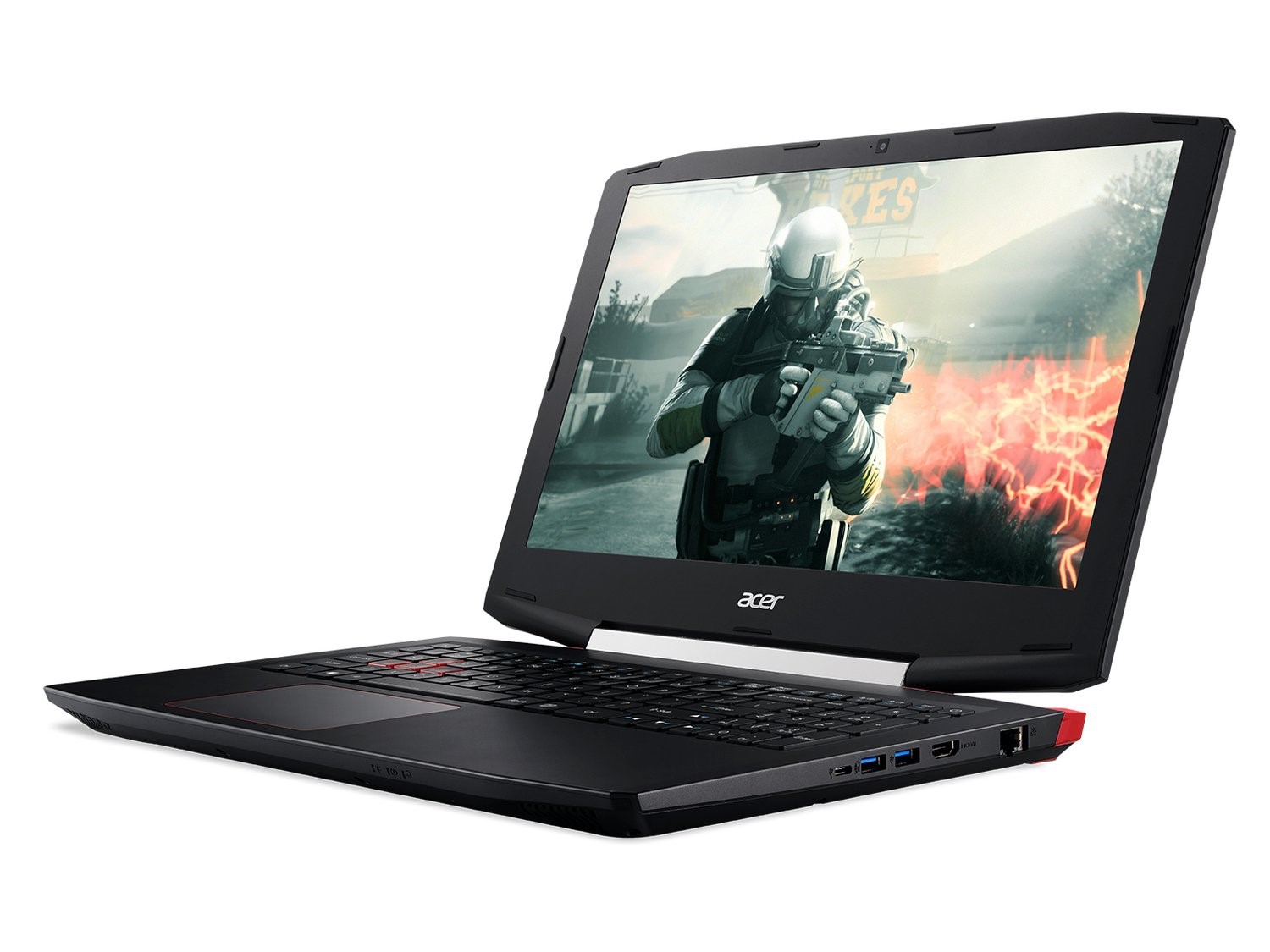 Рис. 3. Acer VX5-591G – лэптоп для серьёзной работы или для игры.