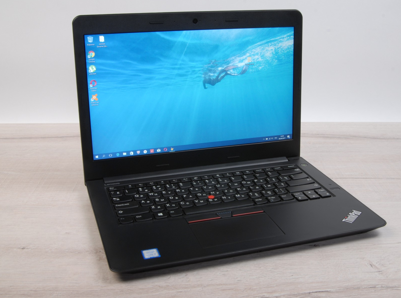Рис. 1. ThinkPad E470 – мощный и качественный ноутбук от «Леново».
