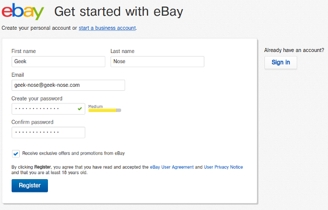 ebay на русском языке