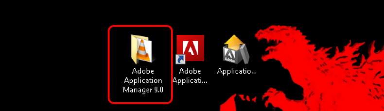 Adobe application. Adobe application Manager.