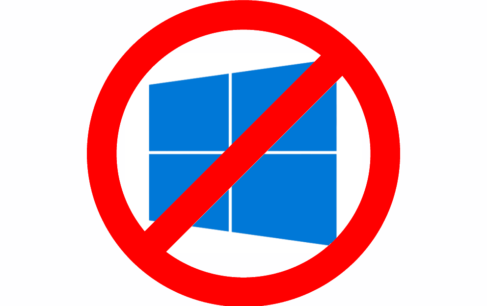 Удалить обновление до Windows 10 различными способами