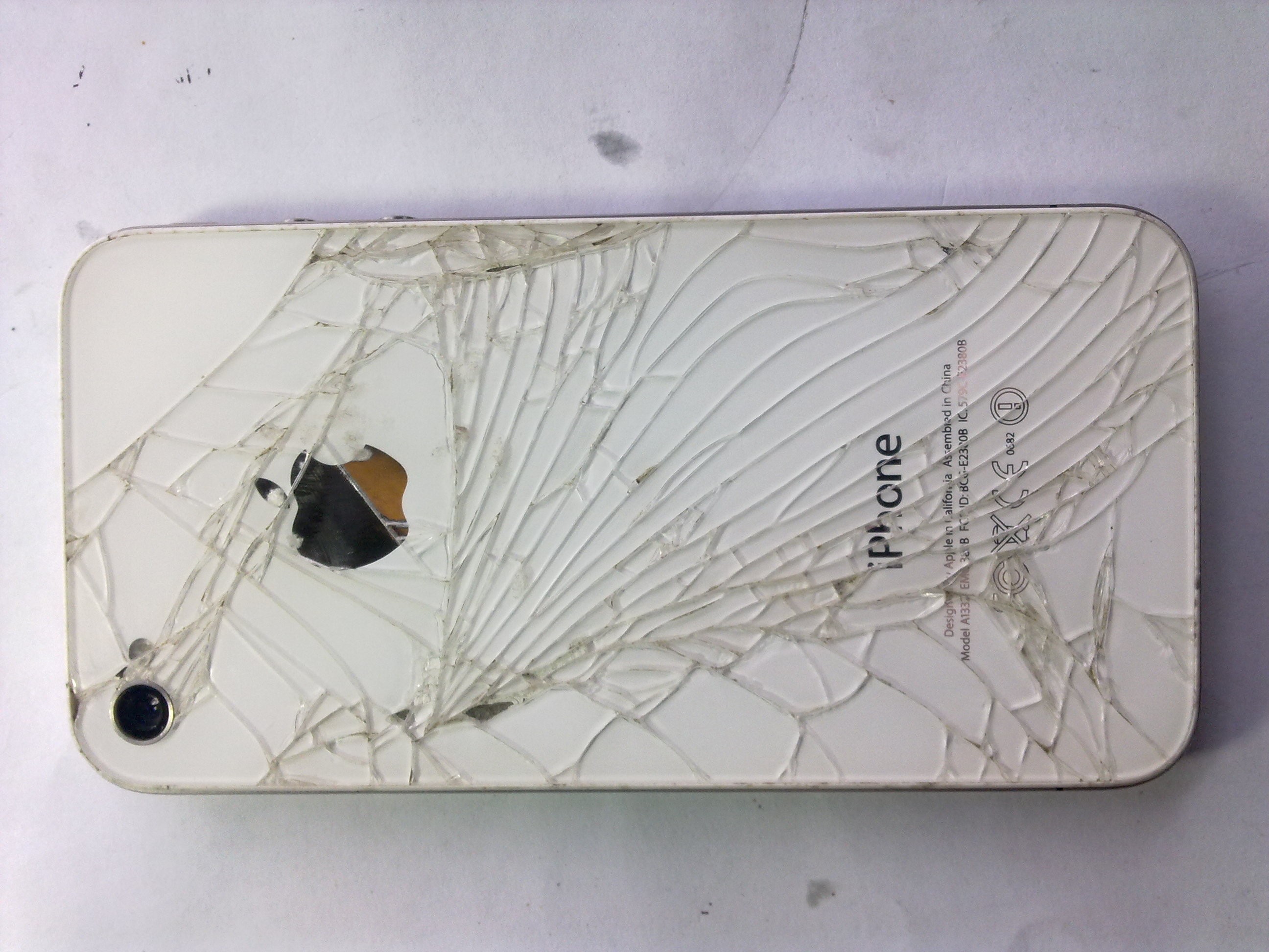 iPhone 4s после падения