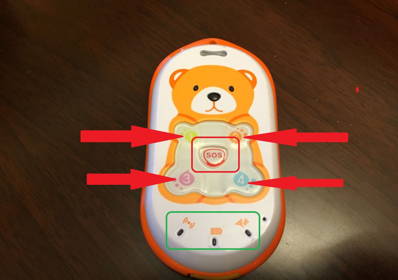 Телефон для детей Baby-Bear