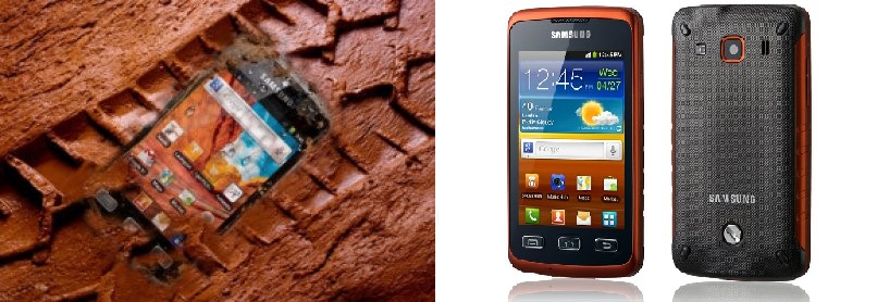 Мобильный телефон Samsung Galaxy xCover с уровнем защиты IP67