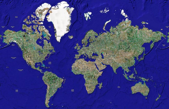 Карта Гугл спутник — Подробное описание сервиса