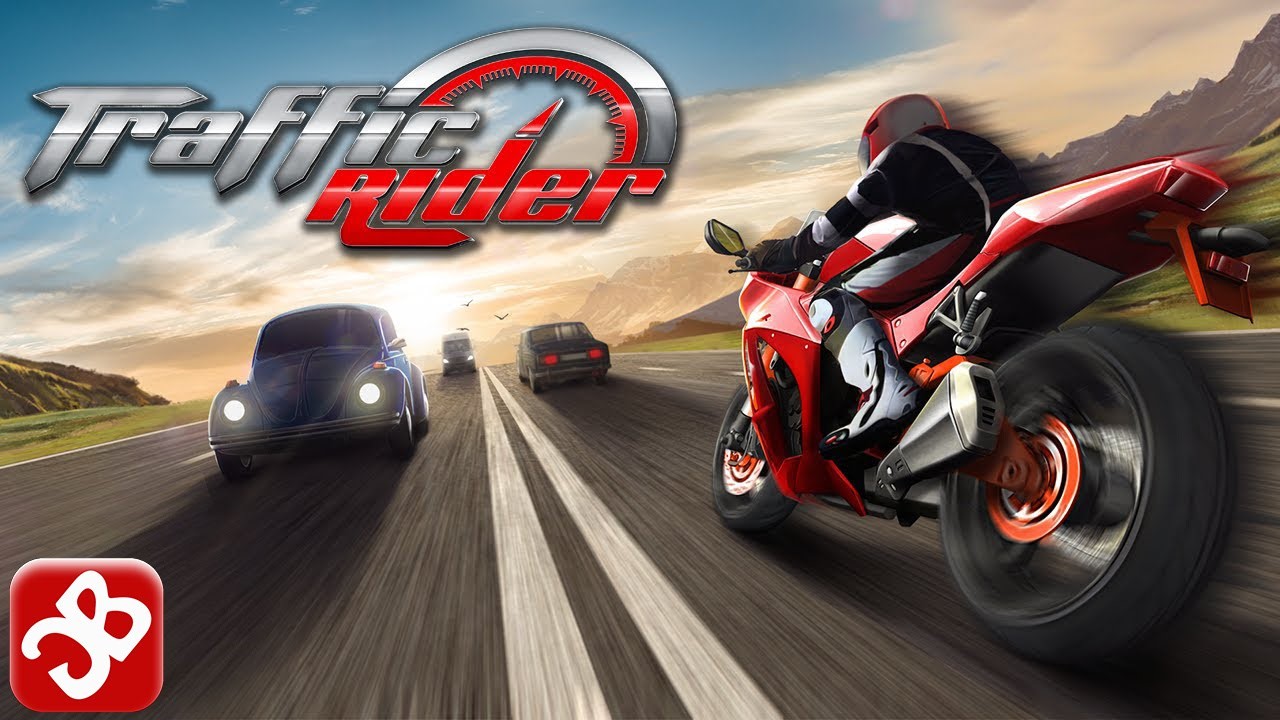 Официальная заставка игры Traffic Rider