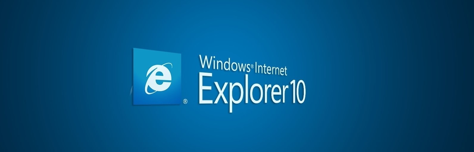 Заставка браузера Internet Explorer