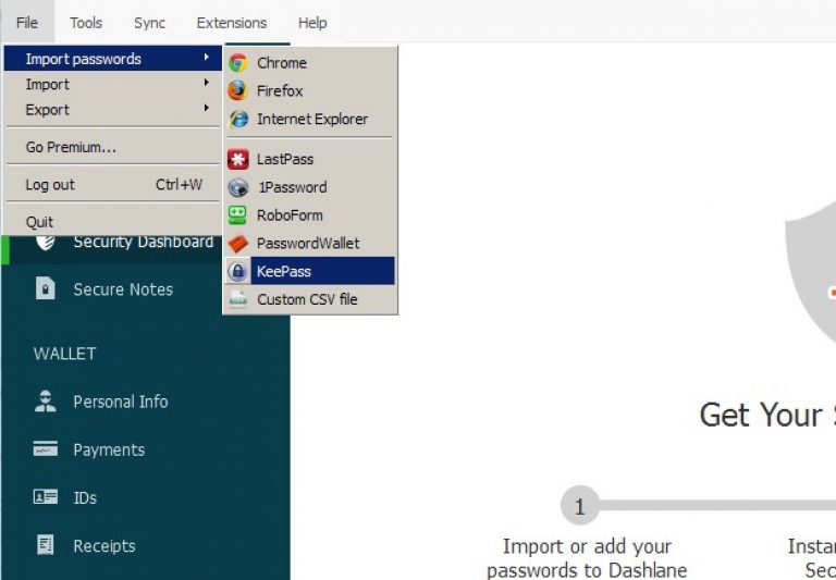 Import extension. Программа для хранения паролей. Хранилище паролей. Dashlane Firefox.