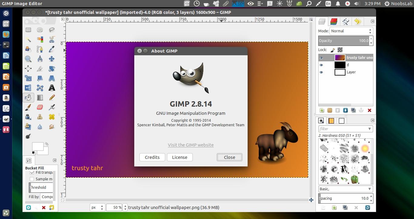 Рис.6. Портативный и бесплатный графический редактор GIMP.