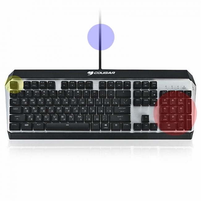 Ультрасовременная клавиатура Attack X3 RGB с подсветкой