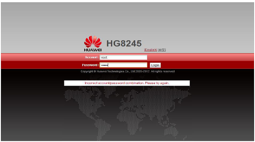 Роутер Huawei Hg8245