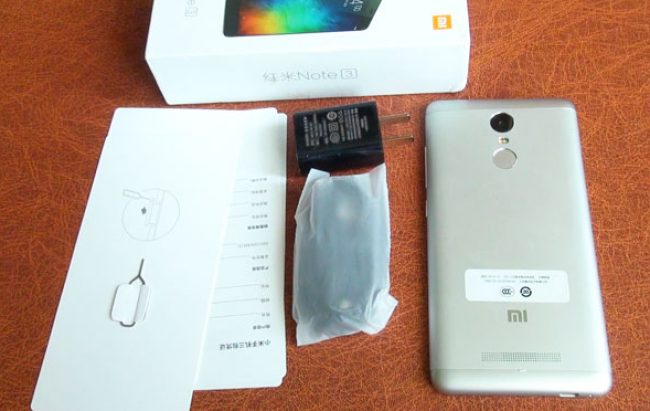 Комплектация Xiaomi Redmi Note 3 Pro