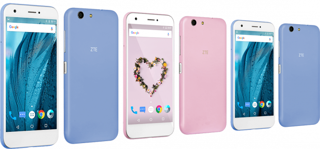 Цветные телефоны ZTE
