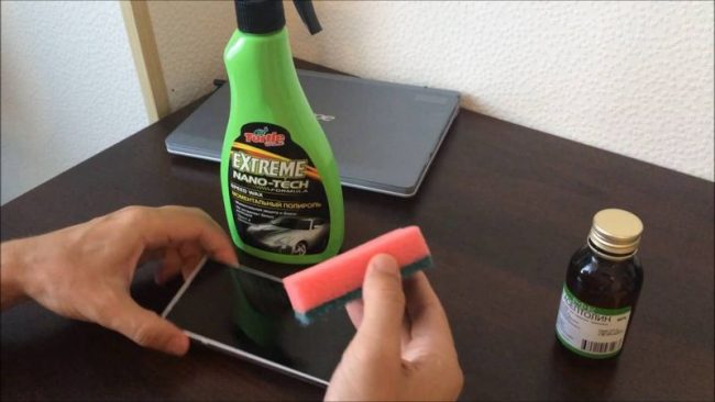 Как чистить экран