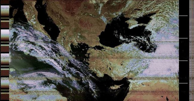 Снимки спутников NOAA