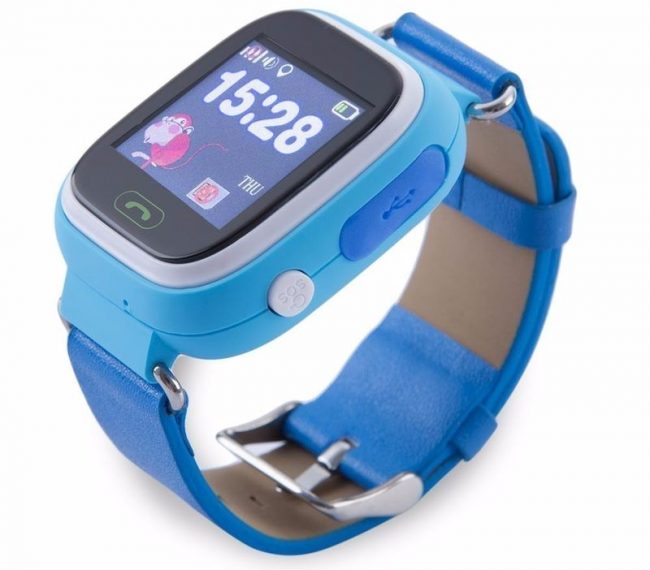 Smart Baby Watch Q80: крупный дисплей, безвредный пластик