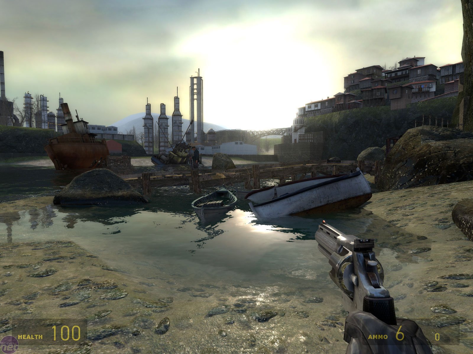 Заброшенная гавань в Half-Life 2