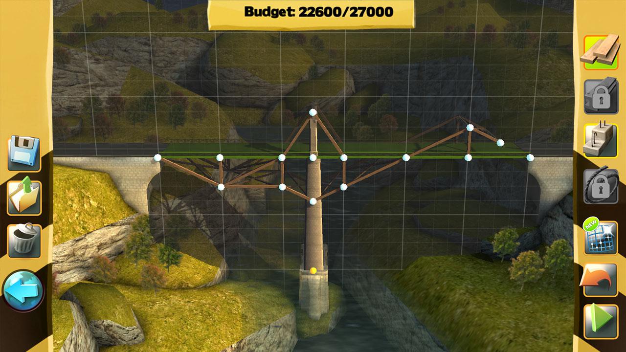 Рис. 2 – Строение моста в Bridge Constructor