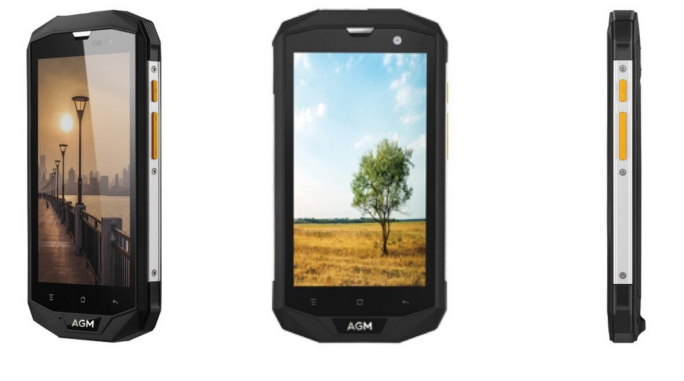 Рис. 6. Смартфон AGM A8 4/64GB – функциональная и защищённая модель.