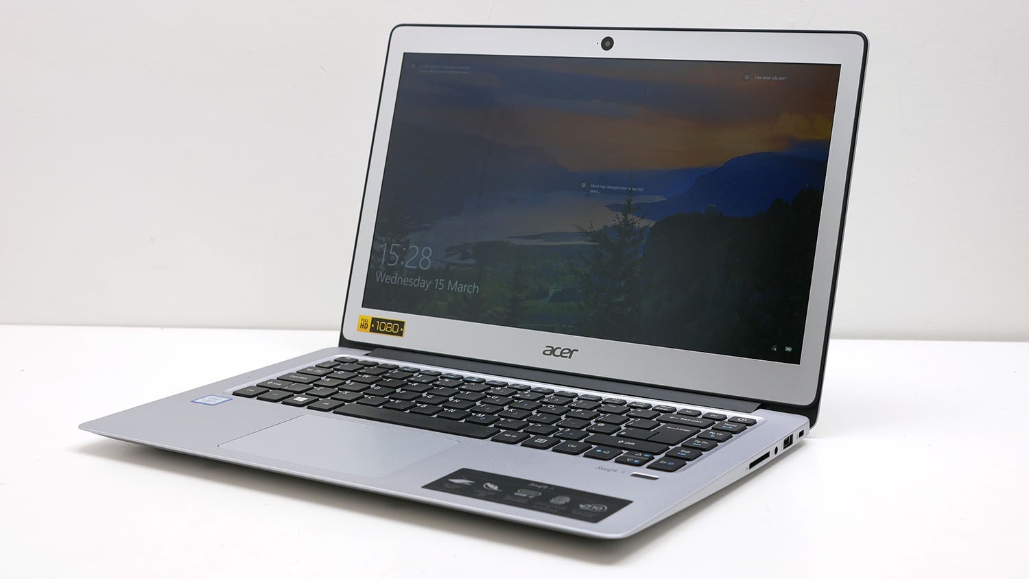 Рис. 5. Самый защищённый лэптоп для учёбы Acer Swift 3.
