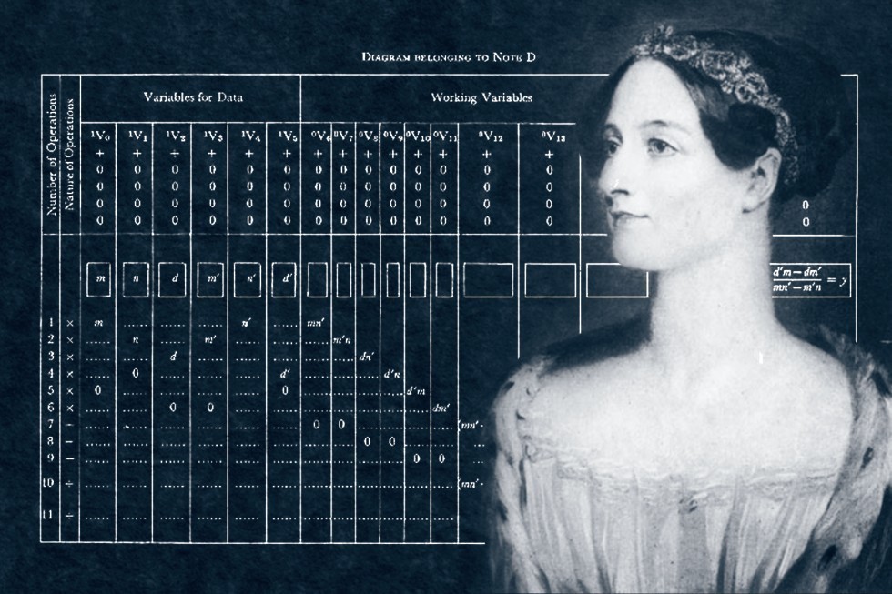 Рис. 1. Ада Лавлейс – первая женщина-программист.