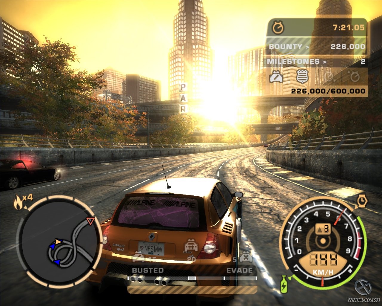 Рис. 9 - Need for Speed: Most Wanted
