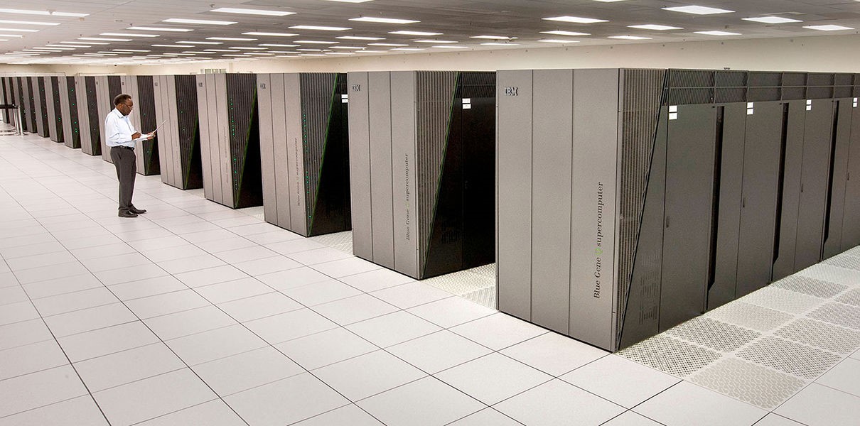 Рис. 7. Зал проекта американского суперкомпьютера.