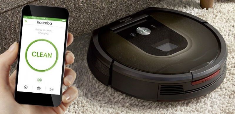 Рис. 2. Модель IRobot Roomba 980 с управлением со смартфона.