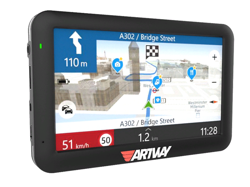 Рис. 9. Навигатор Artway NV-800 GPS с антенной F3i+.
