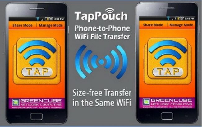 Tappouch wi fi file transfer как пользоваться