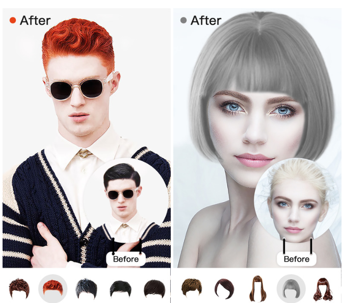 Онлайн подобрать цвет волос по фото: Лучшие 8 приложений [2019]